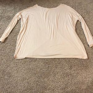 Light pink Piko top
